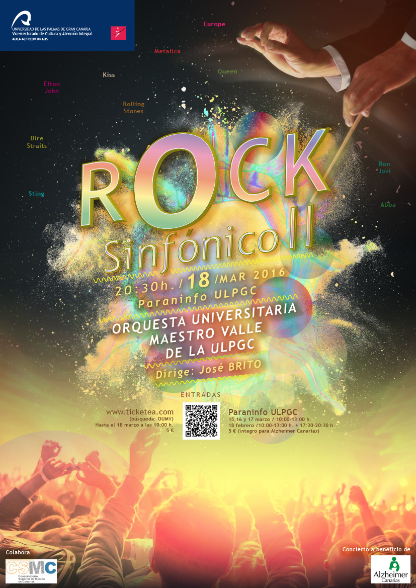 Cartel del concierto
