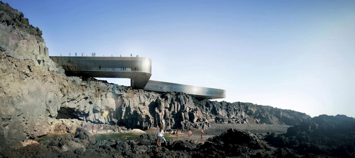 Imagen del proyecto del Balneario de Fuente Santa