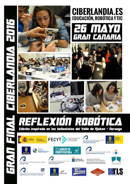 Cartel de la final de Ciberlandia
