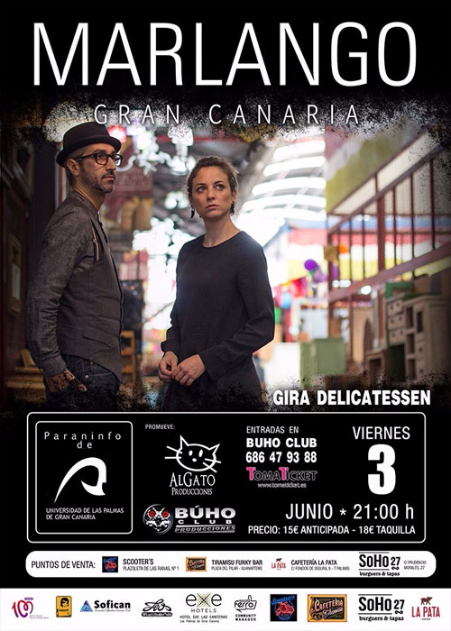 Cartel del concierto