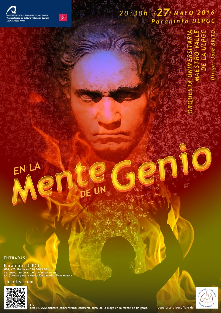 Cartel del concierto