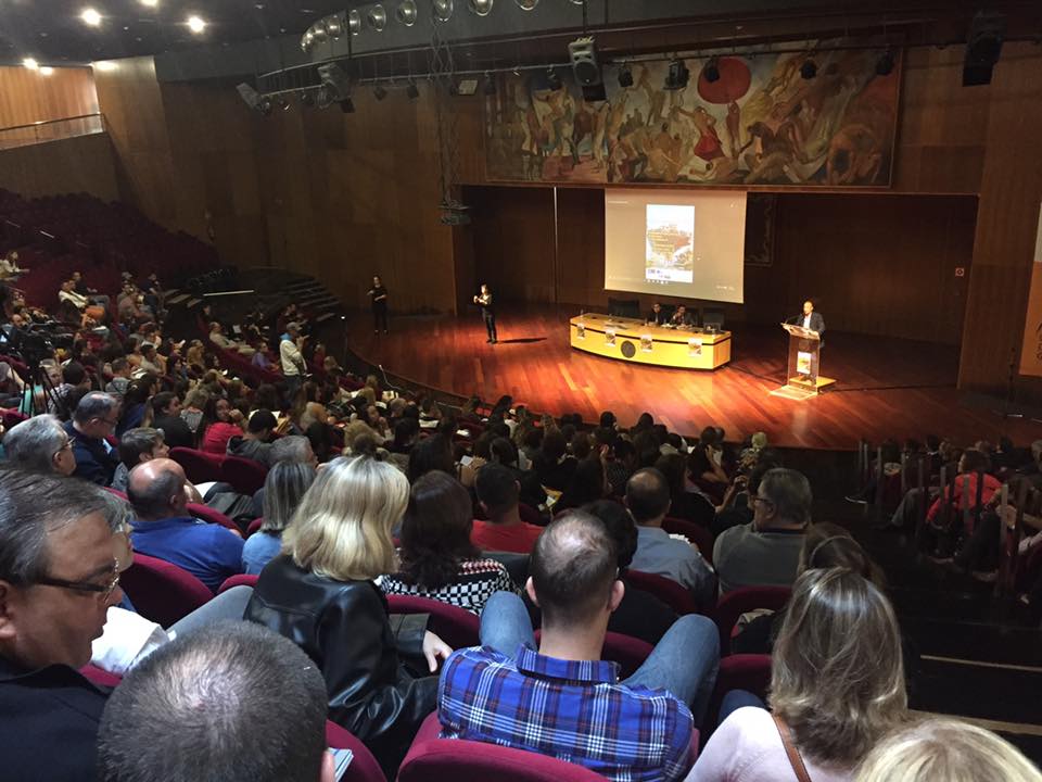Imagen  de la celebración de la jornada, en el Paraninfo de la ULPGC