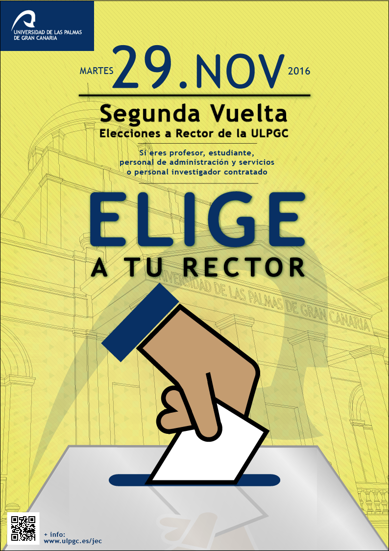 Cartel de la segunda vuelta