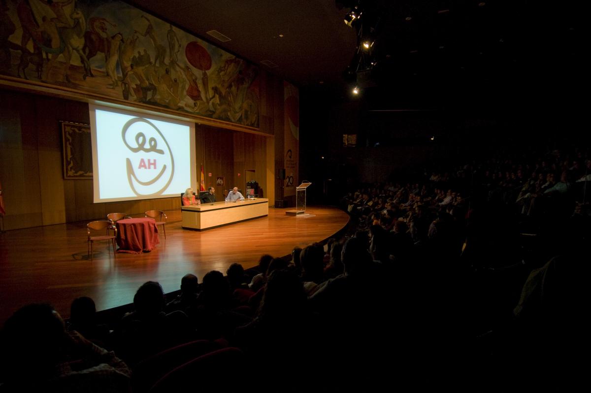 Imagen de archivo de una actividad del Aula del Humor