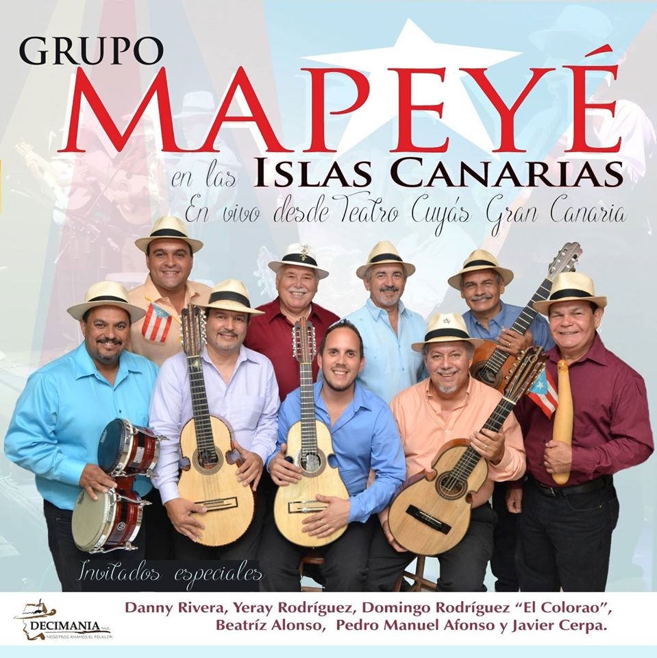 Imagen de la grabación del directo de Mapeyé desde el Teatro Cuyás