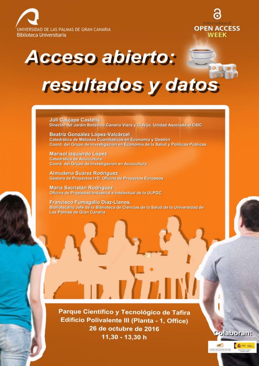 Cartel de la Semana Internacional del Acceso Abierto