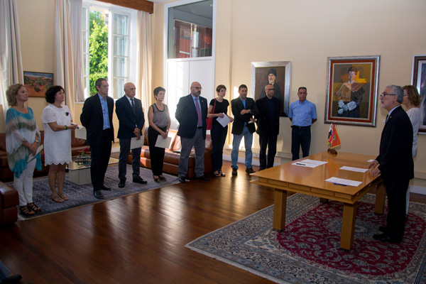 Imagen de la toma de posesión