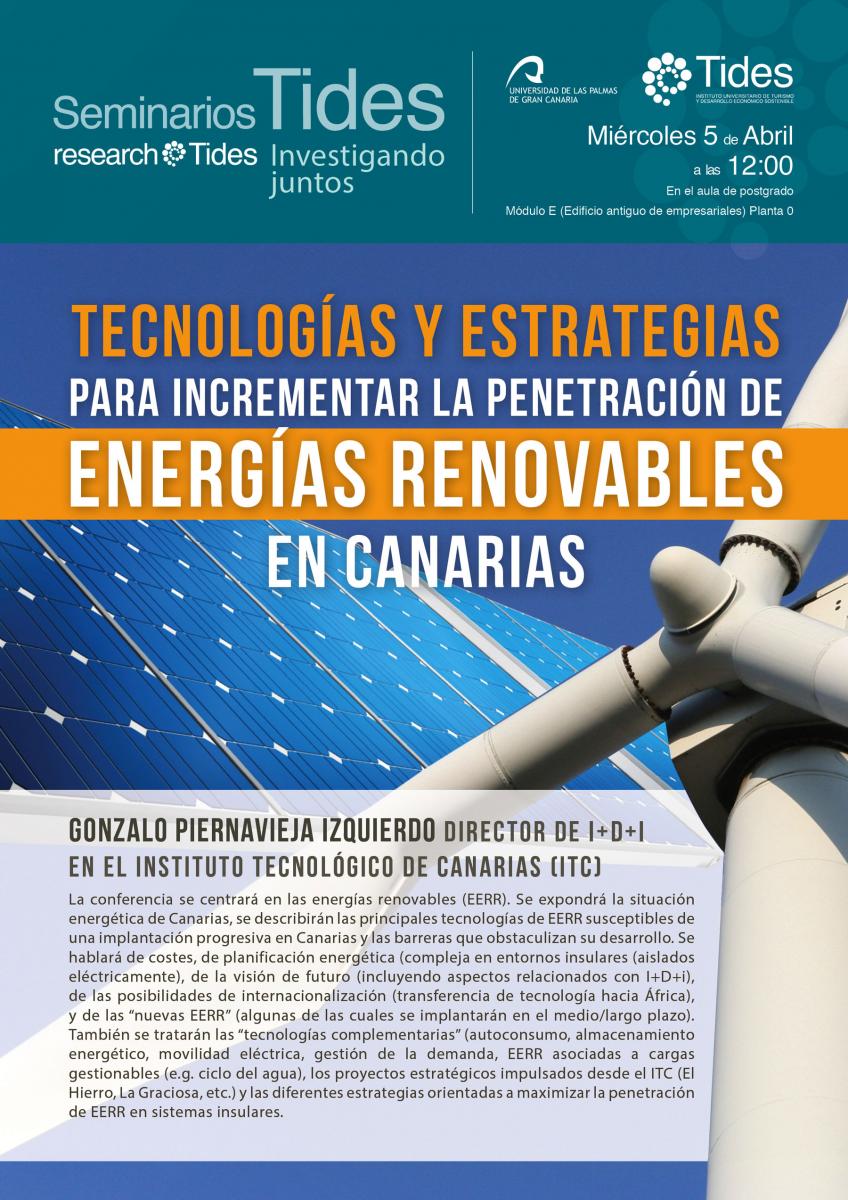 Cartel de la charla