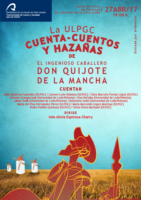 Cartel de la actividad