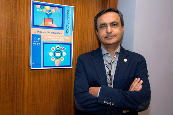 El Vicerrector de Titulaciones y Formación Permanente  de la ULPGC impartió una charla sobre innovación en la formación del profesorado