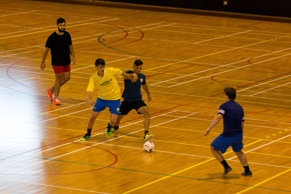 Imagen de la competición final de Fútbol Sala