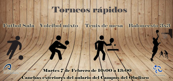 Cartel de los Torneos Rápidos