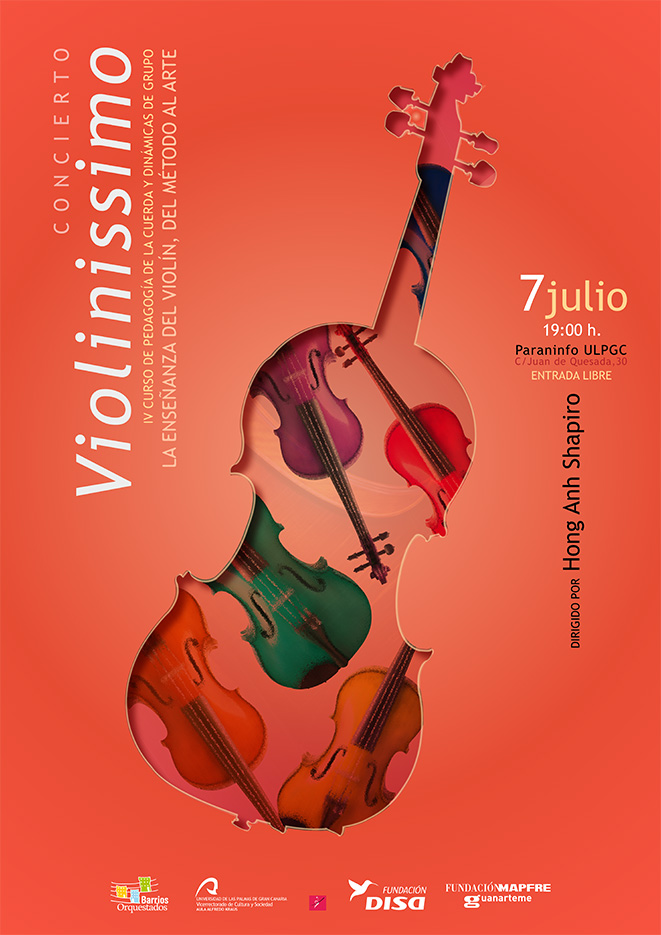Cartel del concierto de clausura
