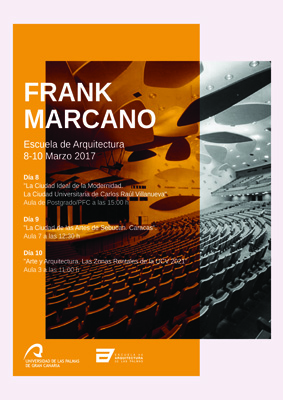 Cartel del ciclo de conferencias