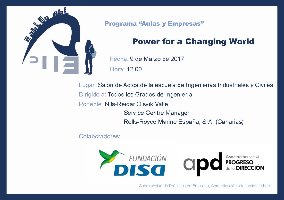 Cartel del evento