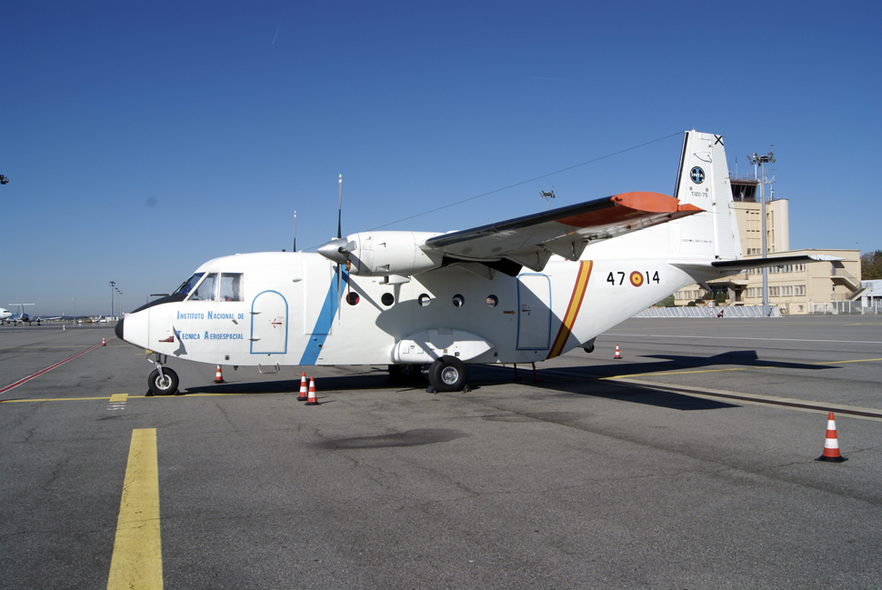 El avión del INTA que participará en el proyecto