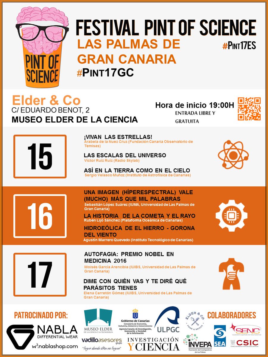 Cartel del evento en Gran Canaria 