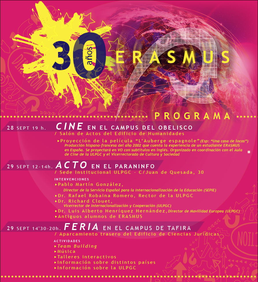 Cartel de la actividad
