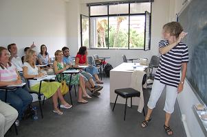 Imagen de archivo de docencia en el Aula de Idiomas