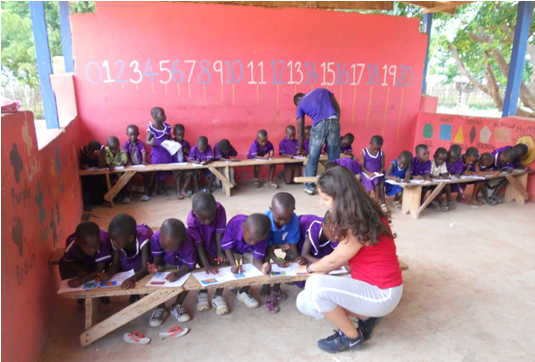 Imagen de archivo de estancia en Ghana en el ámbito de la Cooperación Internacional para el Desarrollo