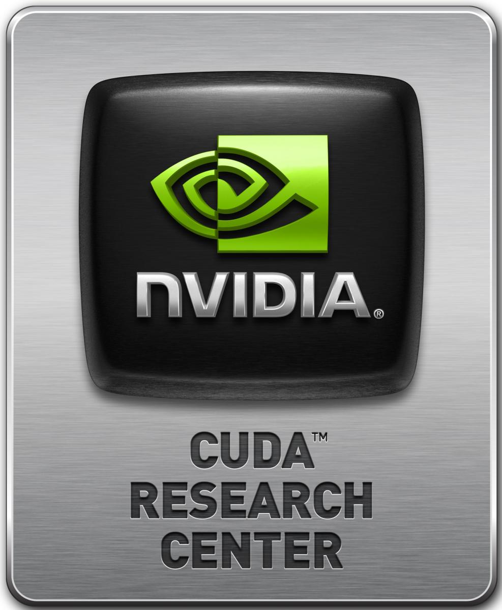 Logo de los Centros de Investigación CUDA NVIDIA