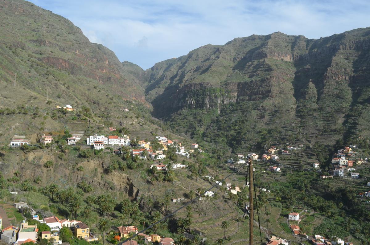 Imagen de bancales de Canarias