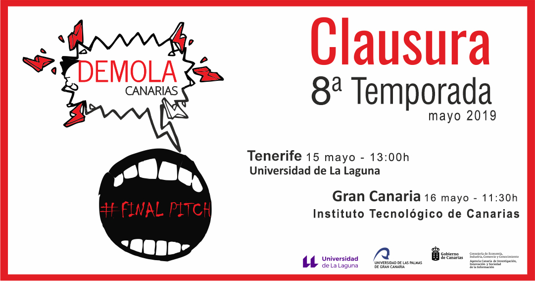 Cartel de la final de Demola Canarias