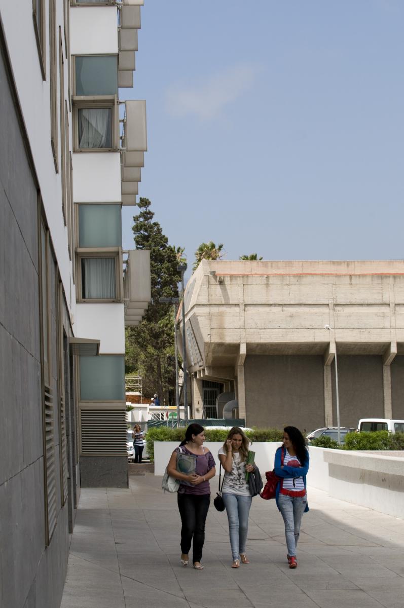 Imagen de archivo de la Facultad de Economía, Empresa y Turismo en el Campus de Tafira
