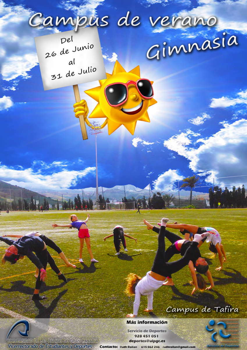 Cartel de la actividad