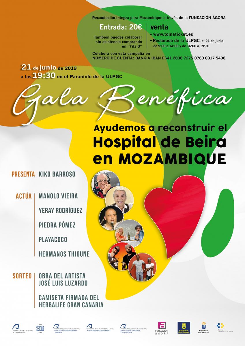 Cartel de la gala solidaria