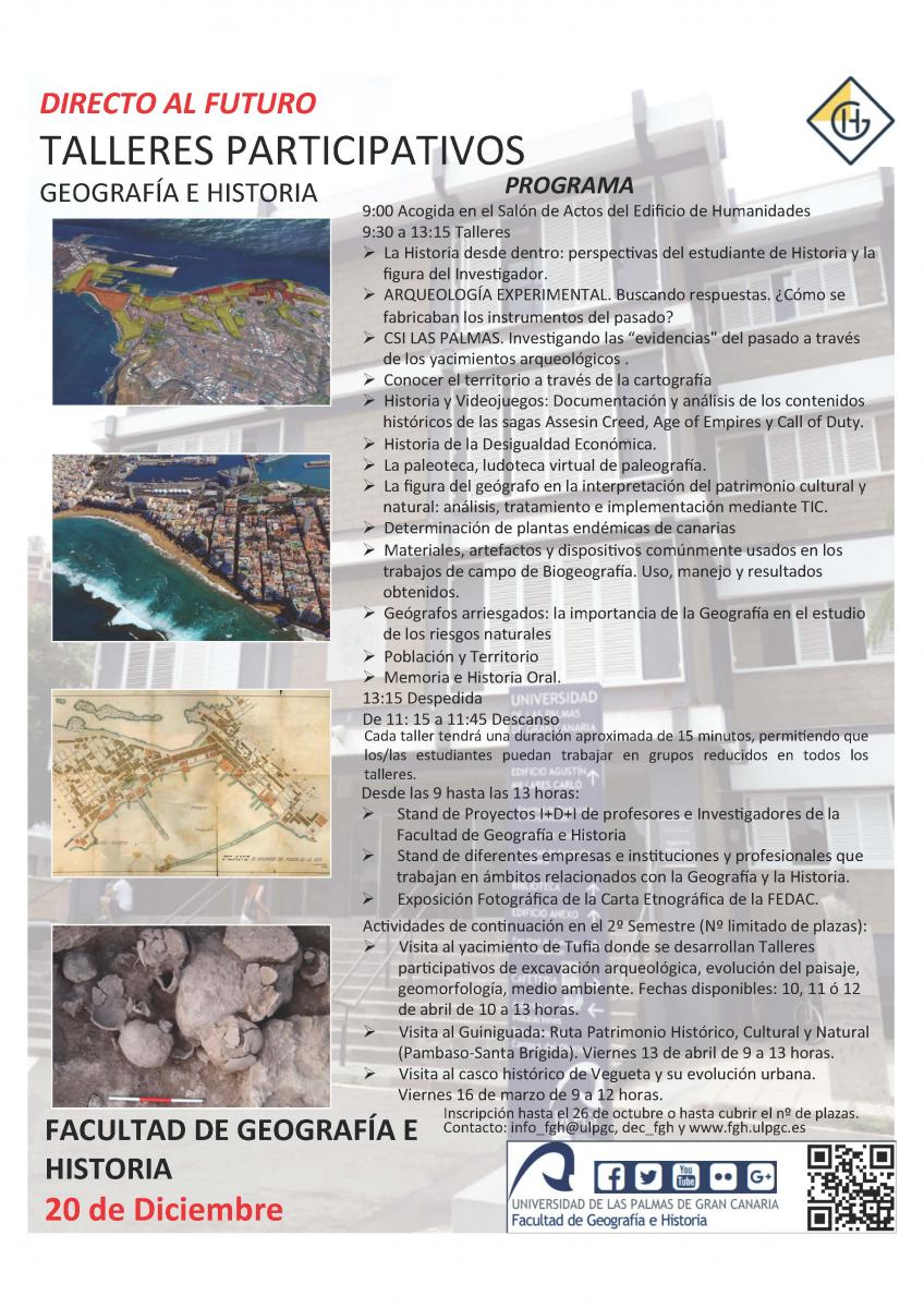 Cartel de la actividad