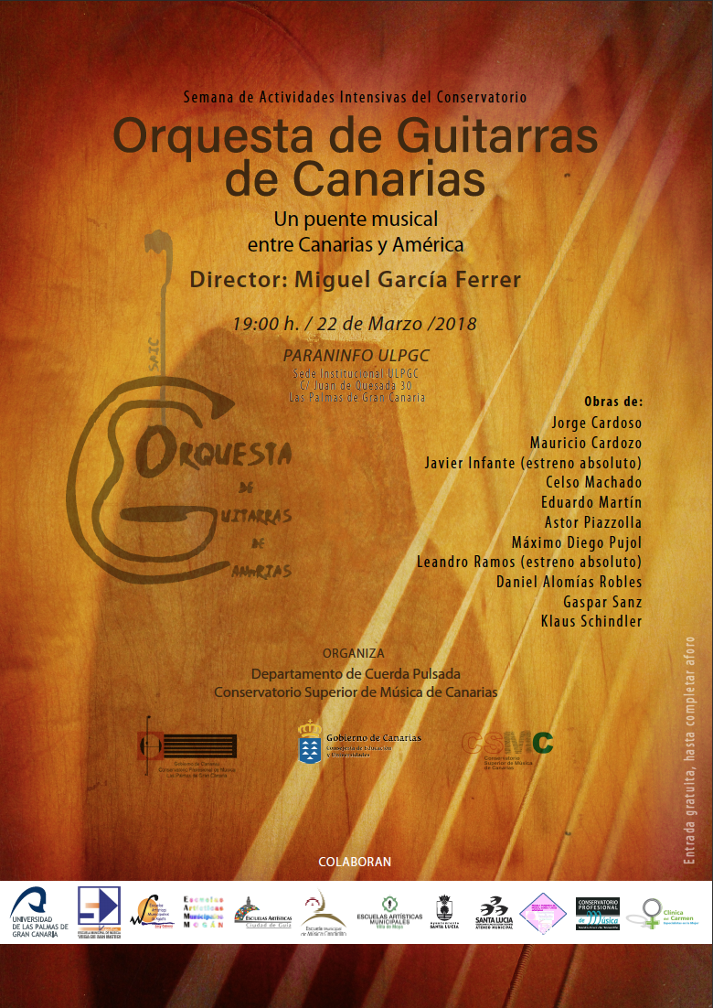 Cartel del concierto