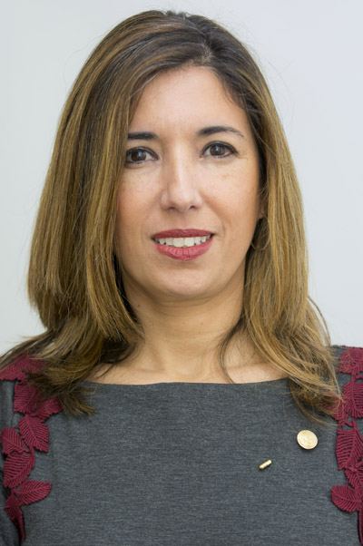 La Vicerrectora Milagros Rico Santos