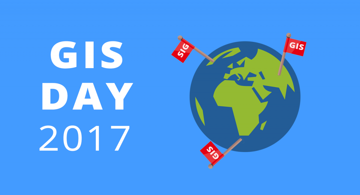 Imagen promocional del GIS Day 2017