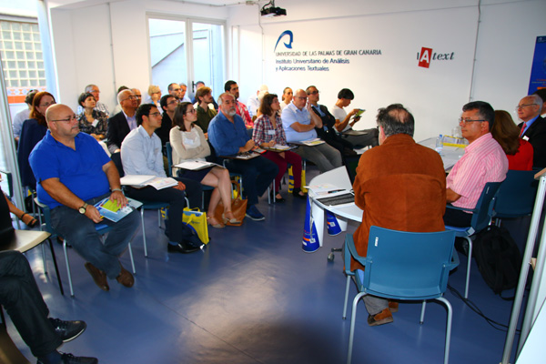 Imagen de una de las sesiones celebradas en las instalaciones del IATEXT
