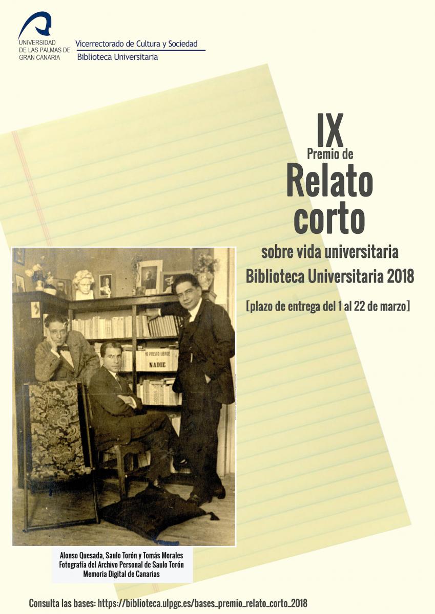 Cartel de la IX convocatoria
