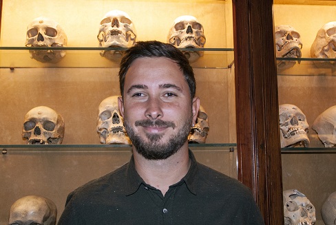 El investigador Jonathan Santana