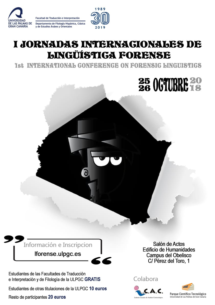 Cartel de las jornadas