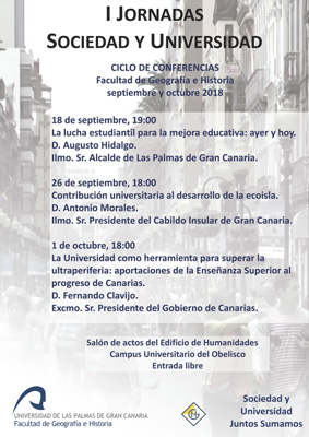 Cartel de la actividad