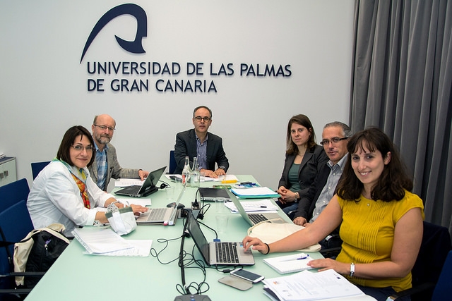 Imagen de la reunión en la ULPGC