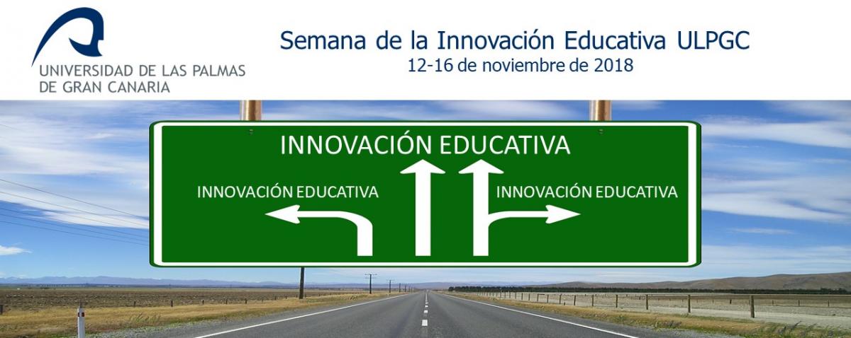 Cartel de la Semana de la Innovación Educativa en la ULPGC