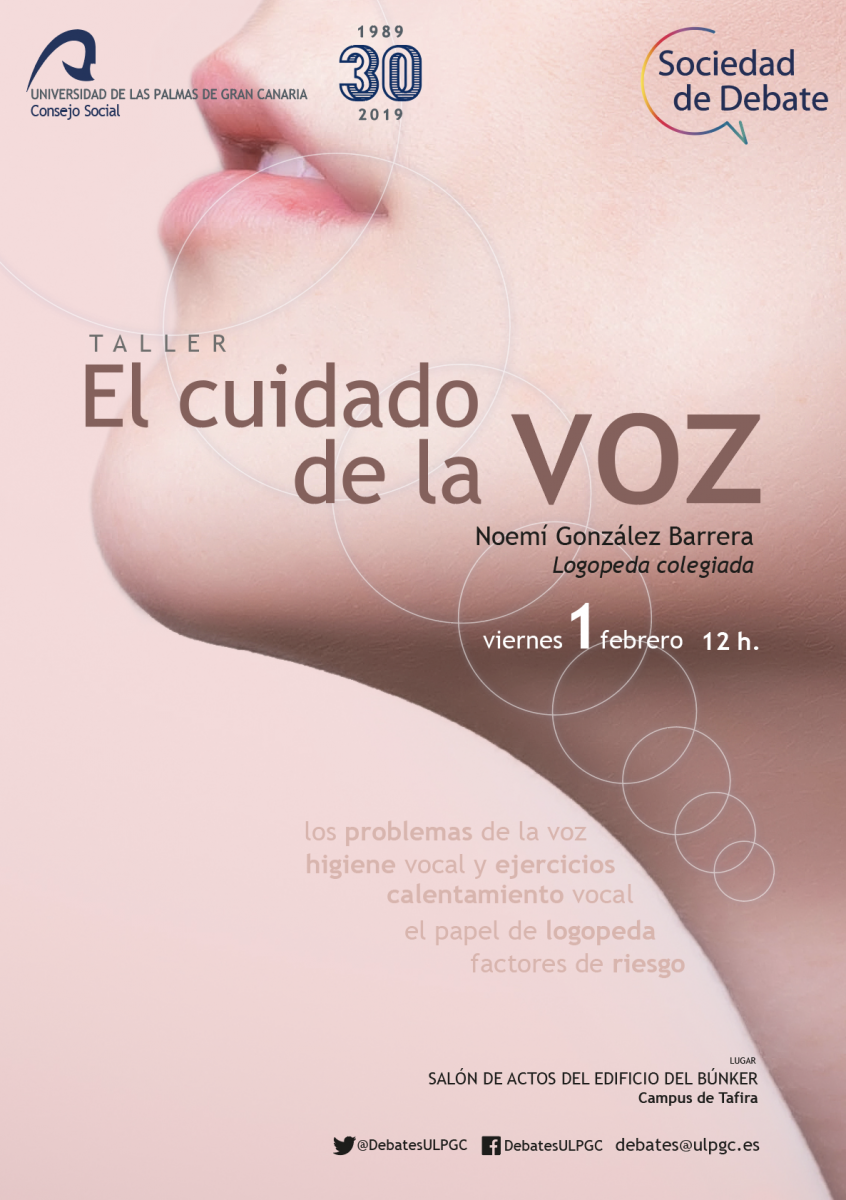 Cartel de la actividad