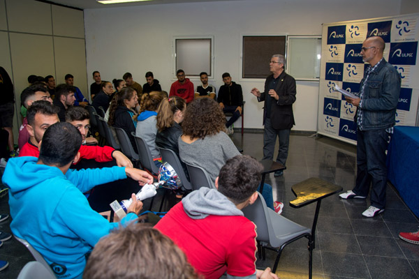 Imagen del acto de entrega de los Trofeos Rector