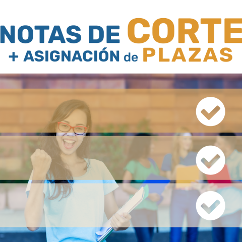 Plazas y notas de corte