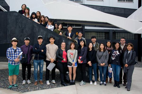 Un Grupo De Estudiantes Coreanos De Visita En El Marco De La Iniciativa Study Abroad Ulpgc Universidad De Las Palmas De Gran Canaria