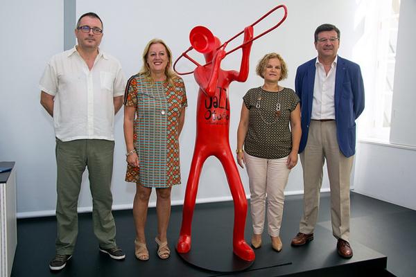De izda. a dcha.: Gonzalo Ubani, Isabel Pascua, Aurora Moreno y Luis Acosta