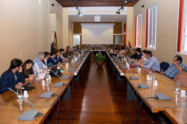 Imagen de la sesión del Consejo de Gobierno de la ULPGC