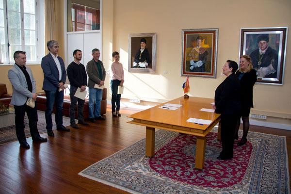 Otra imagen de la toma de posesión