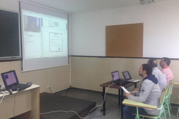 Otra imagen de la lectura a través del sistema Open ULPGC