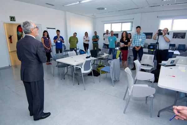El Rector de la ULPGC se dirige a los participantes del Workshop
